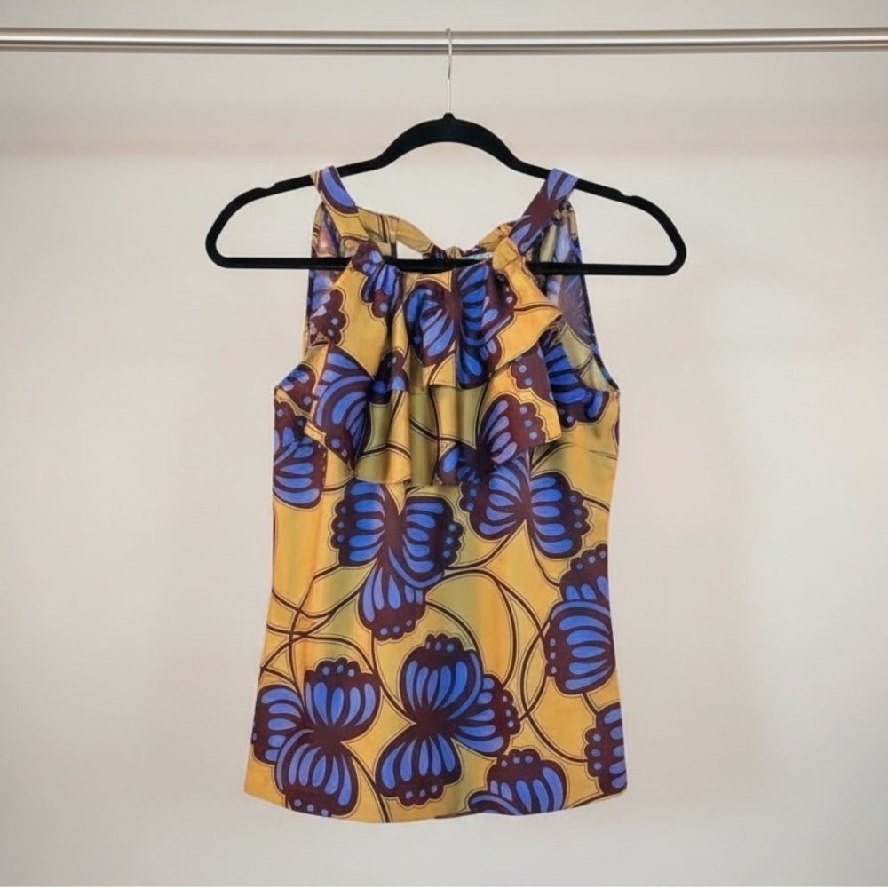 Banana Republic Women’s Floral Sleeveless Blouse - Size XS